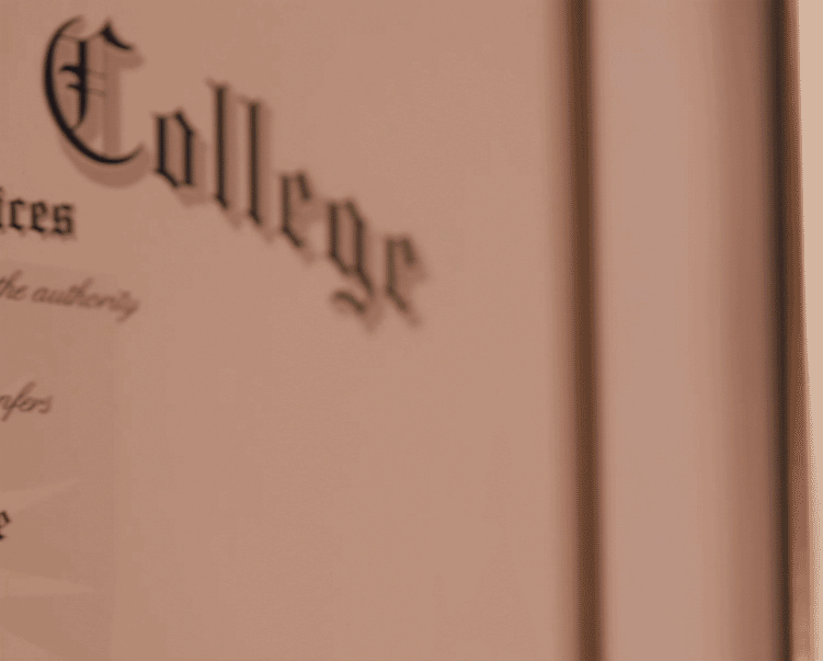 Gif of several College degrees