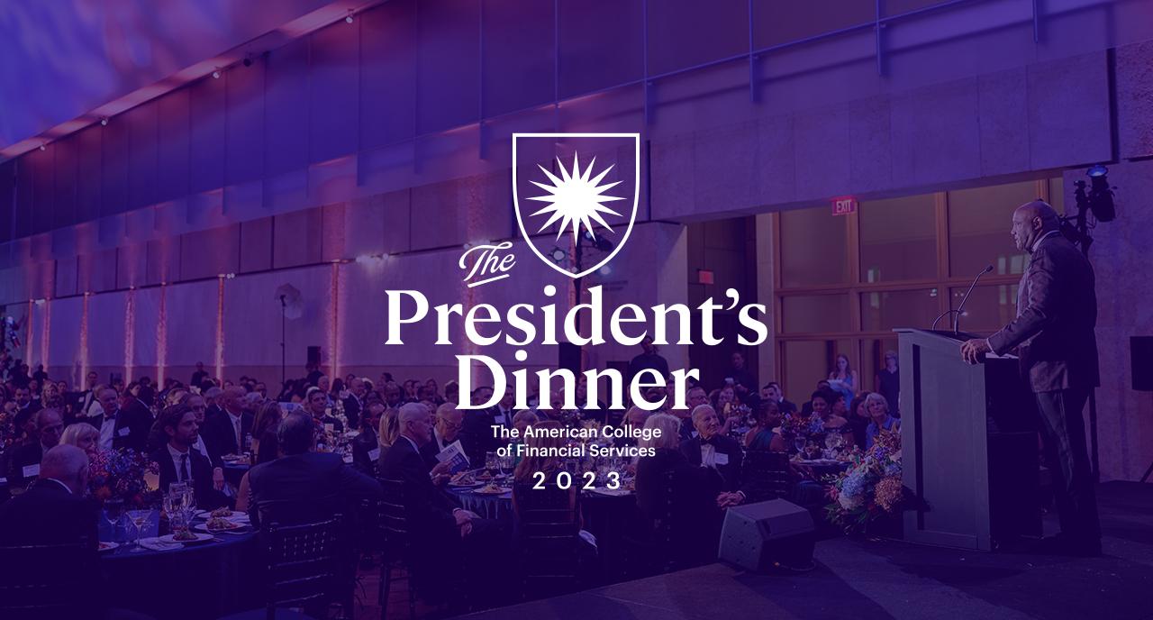 2023 Presidents Dinner logo 