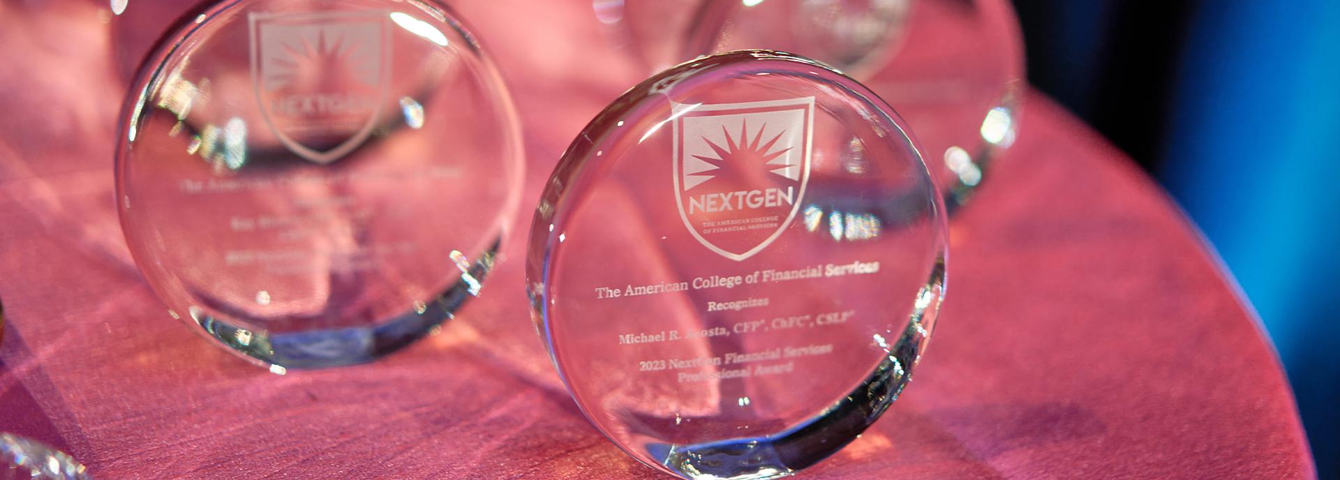 NextGen award ceremony