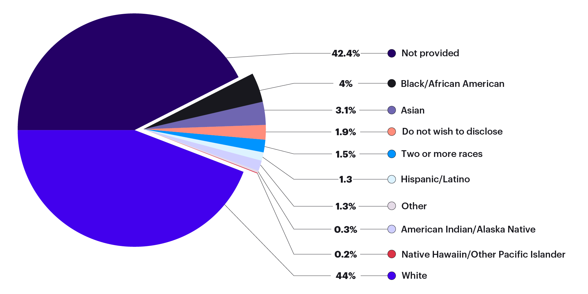 2024 Race/Ethnicity Composition graph