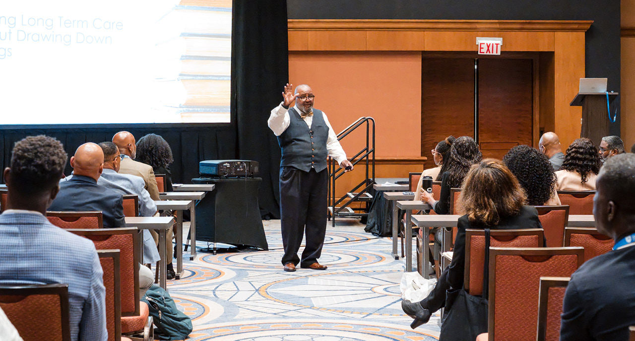Photo of a speaker at CAAFP 2026