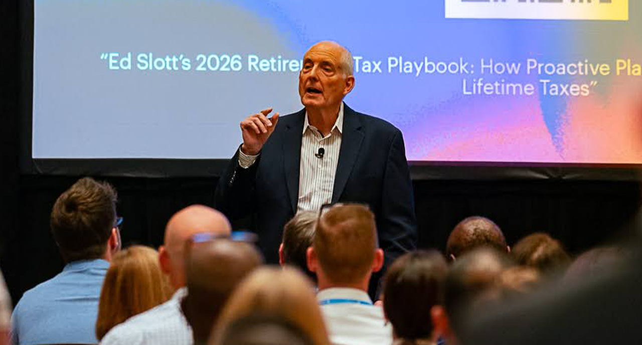 Ed Slott presenting at Horizons 2026 conference