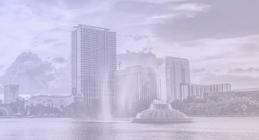 Skyline of downtown Orlando, Florida