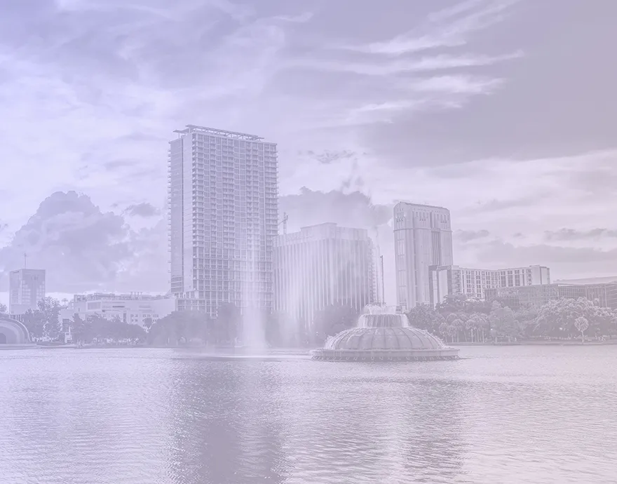 Skyline of downtown Orlando, Florida