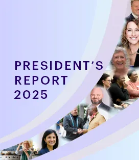 2025 President's Report logo