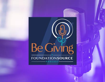 Be Giving Podcast Logo image