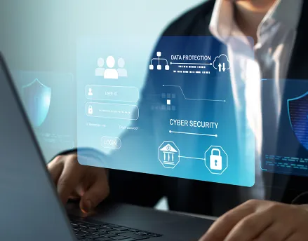 Cyber security stock image